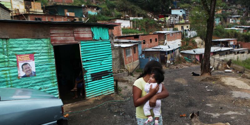 VENEZUELA-ELEC BARRIOS DIVIDIDOS