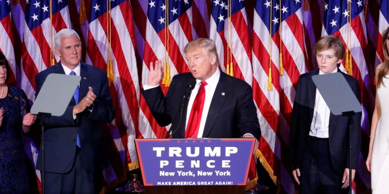 Donald Trump se proclama vencedor de los comicios de Estados Unidos