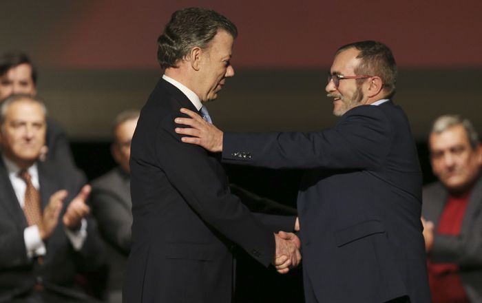 Juan Manuel Santos,Rodrigo Londono