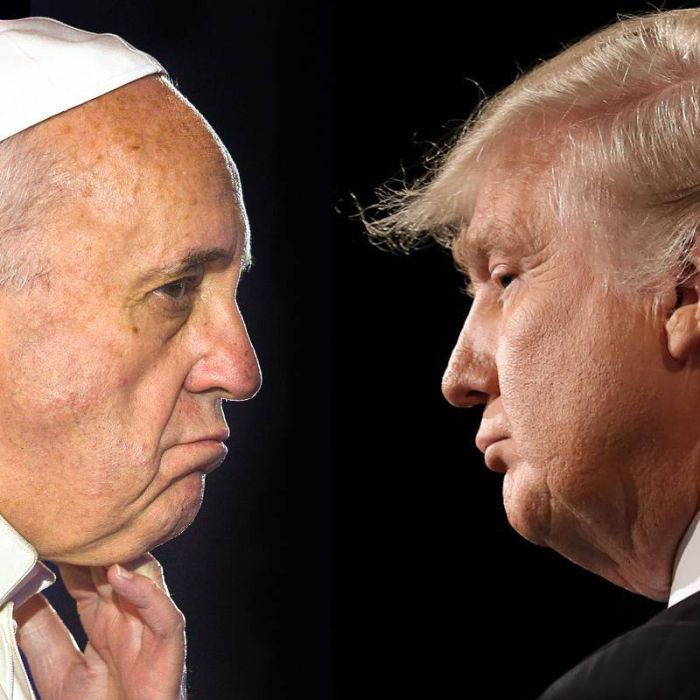 web-pope-francis-trump-comp-face-close-up-gabriel-bouys-afp-and-joe-raedle-afp