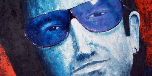 bono_-_60x60_mixed_media_on_canvas_by_fine_artist_rene_romero_schuler_reneschuler