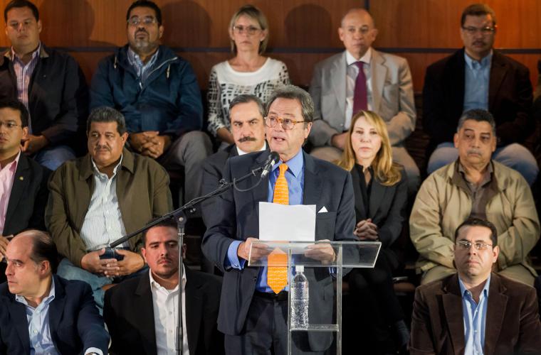 Oposición venezolana irá a diálogo con Gobierno acompañado de sociedad civil