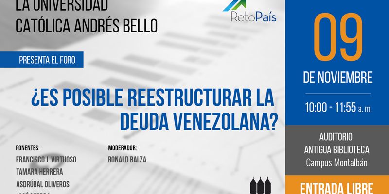 Foro UCAB Restructuración Deuda Nov 2017-flyer