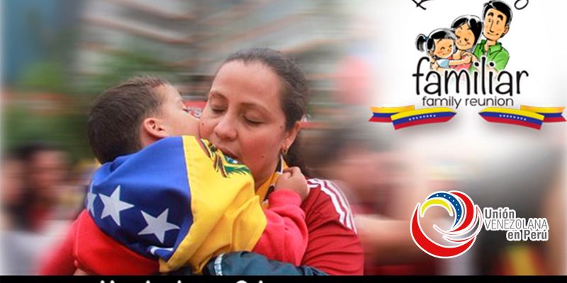 REENCUENTRO FAMILIAR de Niños Venezolanos con sus padres en Perú