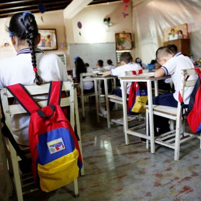 The Wider Image: Kids and teachers ditch school in crisis-hit Venezuela