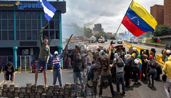 nicaragua-venezuela-banderas-guarimbas-protestas-violentas-696x464