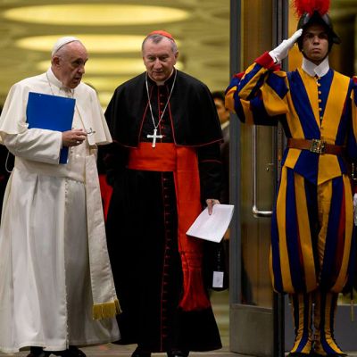 Pietro-Parolin-y-Francisco-Bergoglio