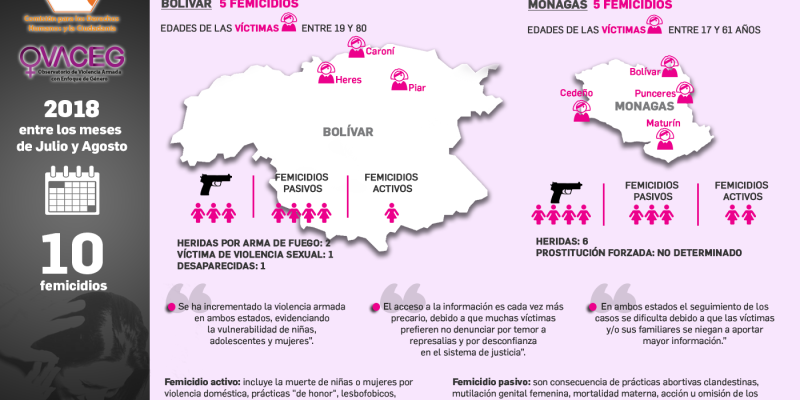 3era Infografia Femicidios Bolívar y Monagas 3er Informe