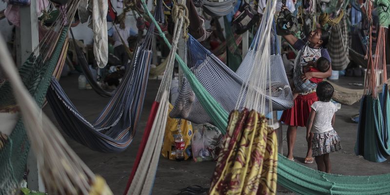 Los indios Warao, los más vulnerables en el éxodo de venezolanos a Brasil