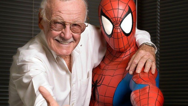 Stan-Lee-con-Spiderman