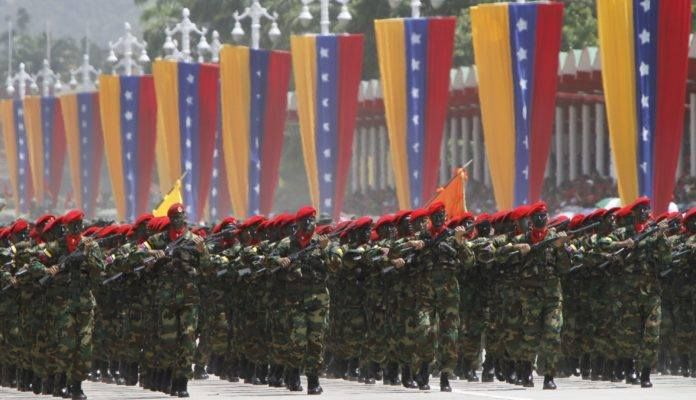 fuerzas armadas de Venezuela