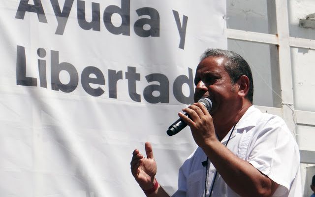 Padre Alfredo Infante - Ayuda Humanitaria - Encuentro con Juan Guaidó en Los Costijos 16Feb2019 - Fotos @GuardianCatolic (25)