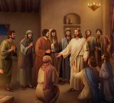 Jesus-se-aparece-a-sus-discipulos-después-de-Su-resurrección