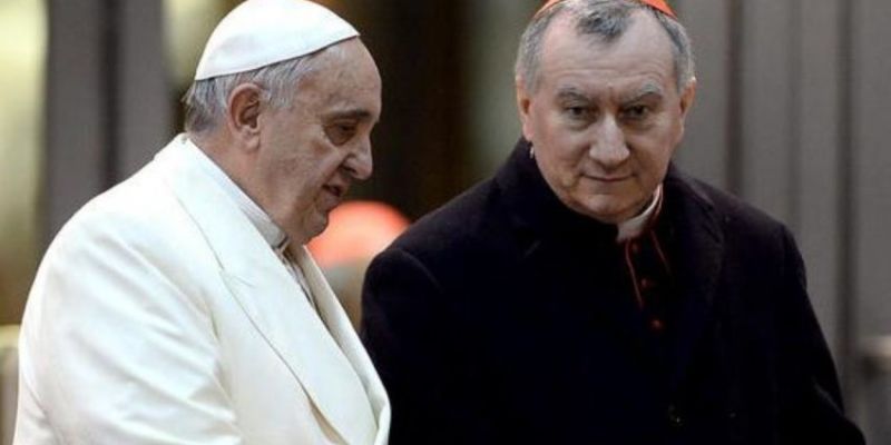 Papa y Parolin-vaticano