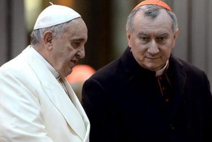 Papa y Parolin-vaticano