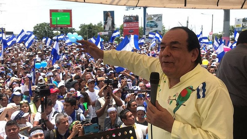 Nicaragua-Carlos Mejía Godoy-represión
