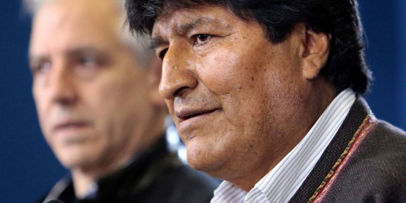 Evo Morales y Garcia Linera