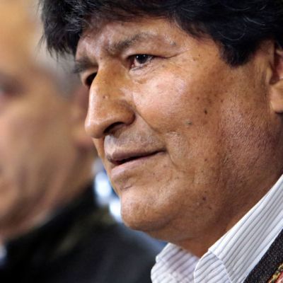 Evo Morales y Garcia Linera