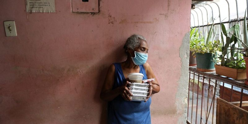 Venezuela elderly under coronavirus quarantine