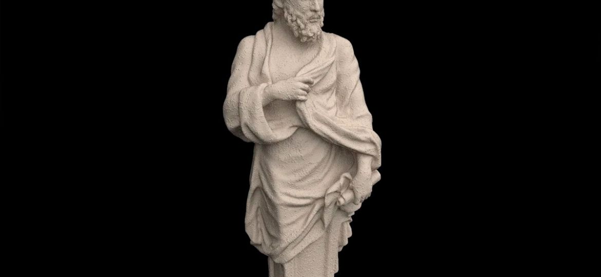 Escultura de Isócrates - Estatua de Pierre Granier