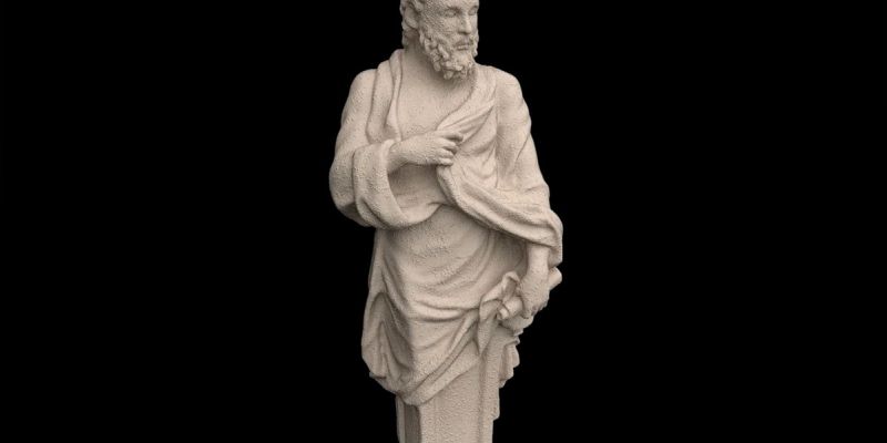 Escultura de Isócrates - Estatua de Pierre Granier