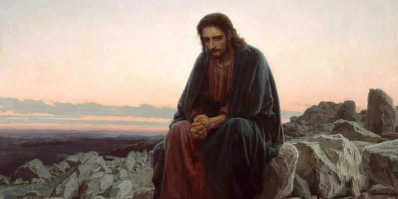 Cristo en el desierto_Ivan Kramskoi 1872