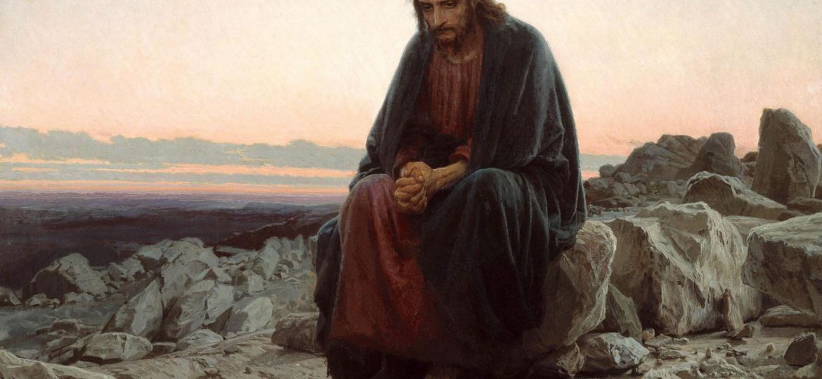 Cristo en el desierto_Ivan Kramskoi 1872