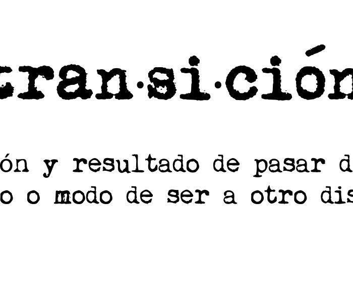 transición