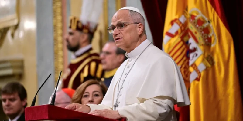 papa en las Cortes